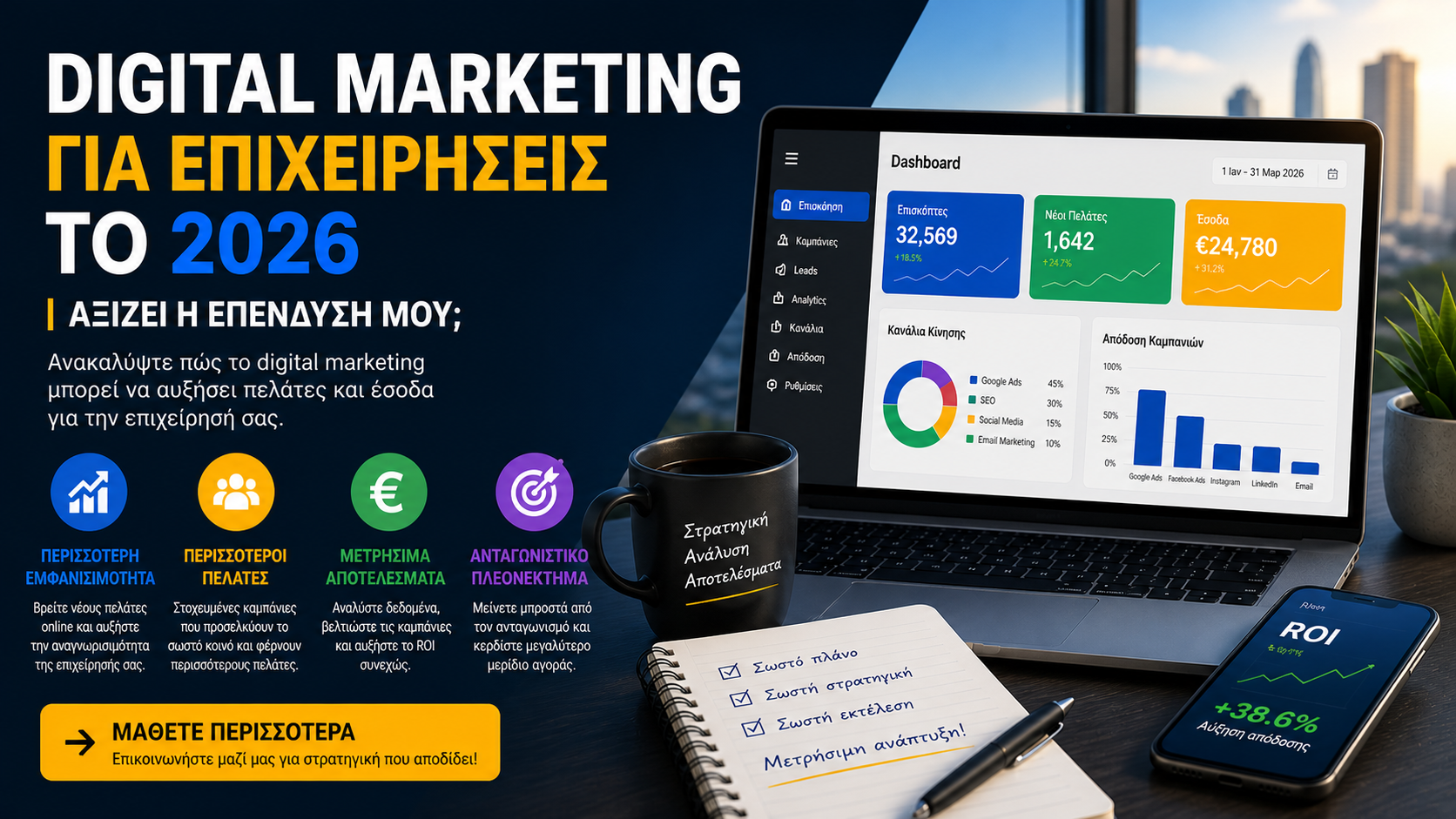 Digital Marketing για Επιχειρήσεις το 2026
